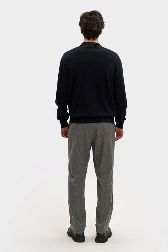 Поло с длинным рукавом Geox Синий