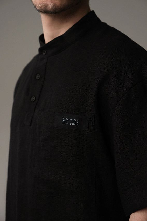 Рубашка с коротким рукавом The Hills Черный