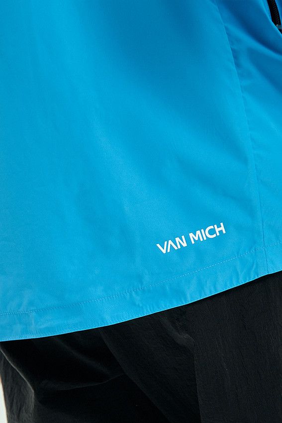 Ветровка Van Mich Спорт Голубой