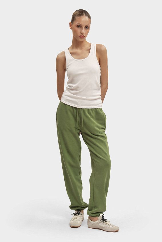 Джоггеры Mustang Зеленый