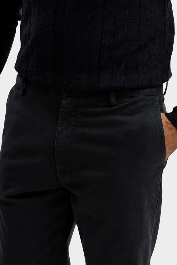 Брюки чиносы Trussardi Черный