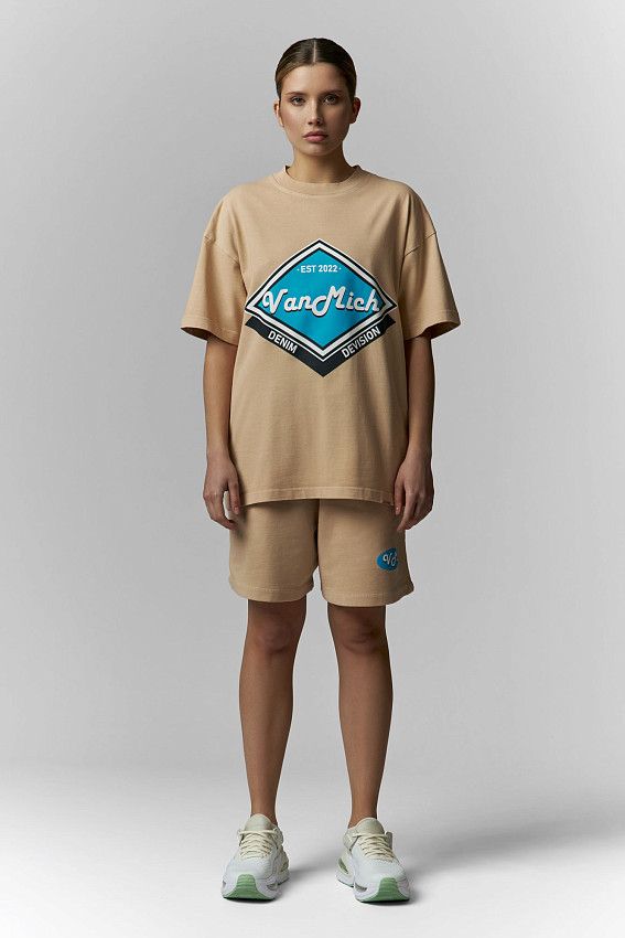 Футболка Van Mich Бежевый