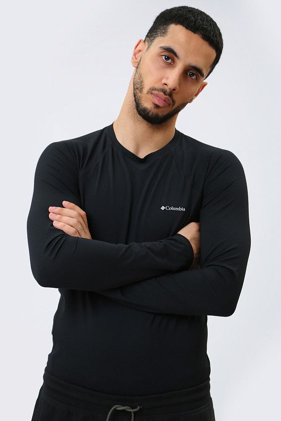 Джемпер термобелье Midweight Stretch Long Sleeve Top Columbia Черный