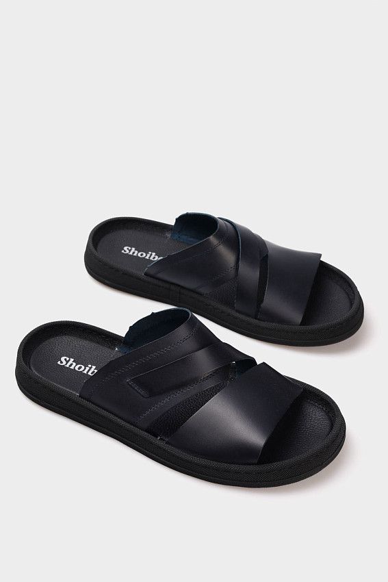 Шлепки Shoiberg Синий