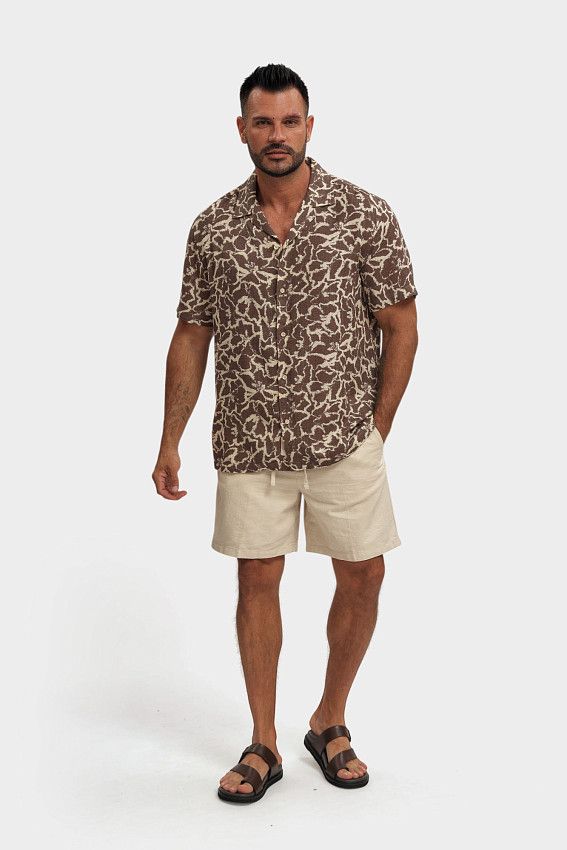 Рубашка Mustang Бордовый