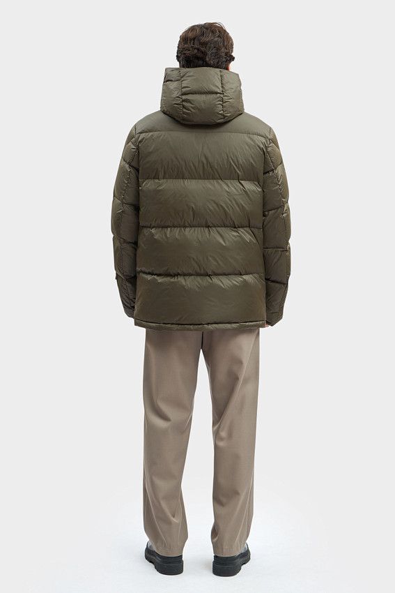 Пуховик The Hills Зеленый