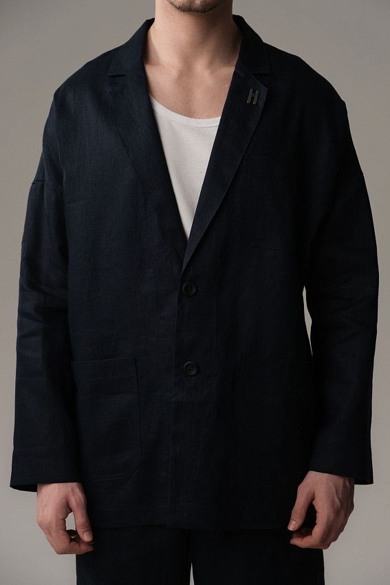 Пиджак The Hills Синий