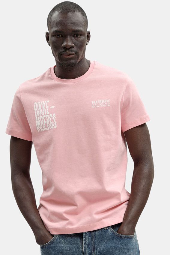 Футболка Bikkembergs Розовый