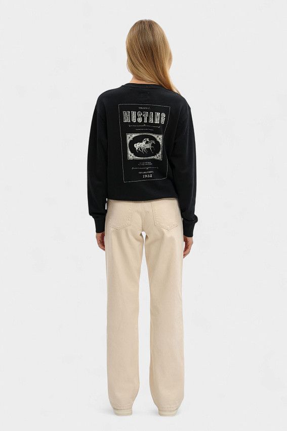 Свитшот Mustang Черный