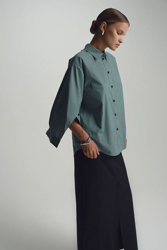 Рубашка The Hills Мятный