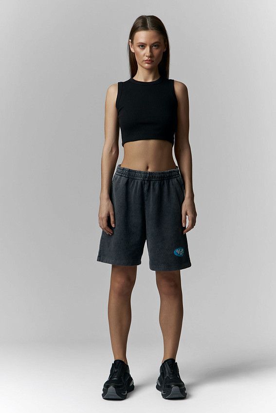 Кроп-топ Van Mich Черный