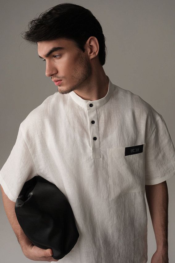 Рубашка с коротким рукавом The Hills Белый