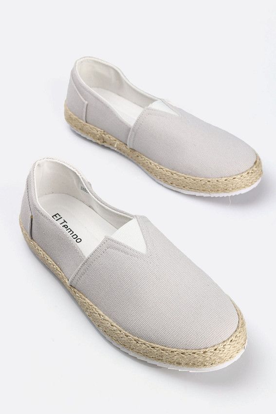 Эспадрильи El Tempo Серый