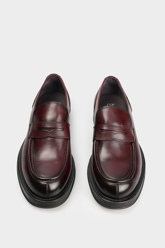Лоферы Marc Cony Бордовый