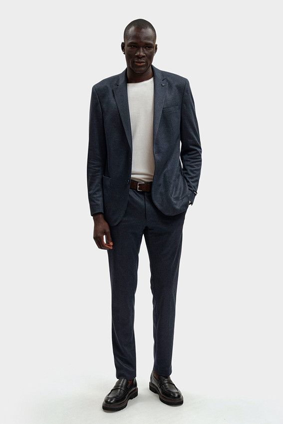 Брюки классические Karl Lagerfeld Синий