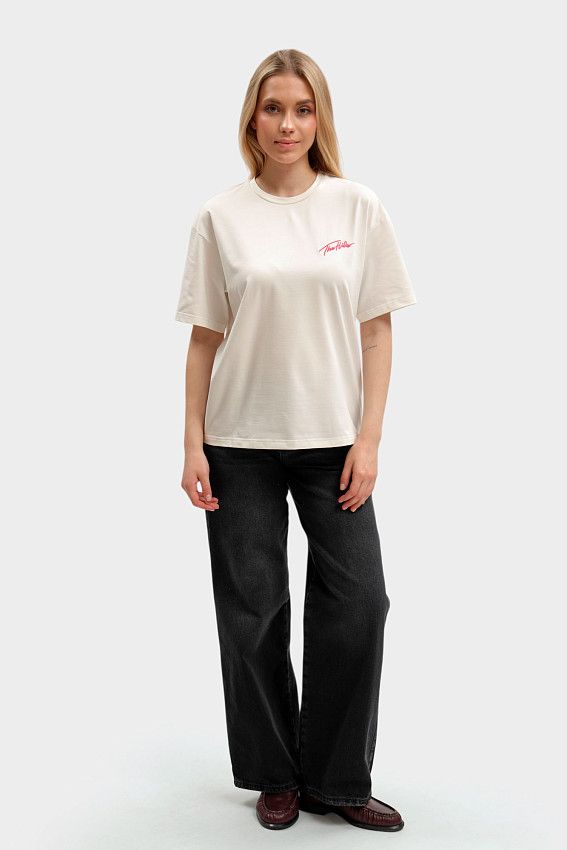 Футболка The Hills Молочный