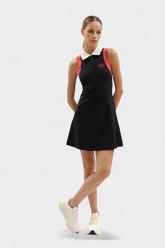 Платье EA7 Черный