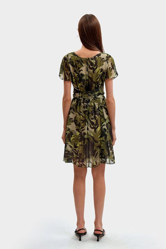 Платье Armani Exchange Зеленый