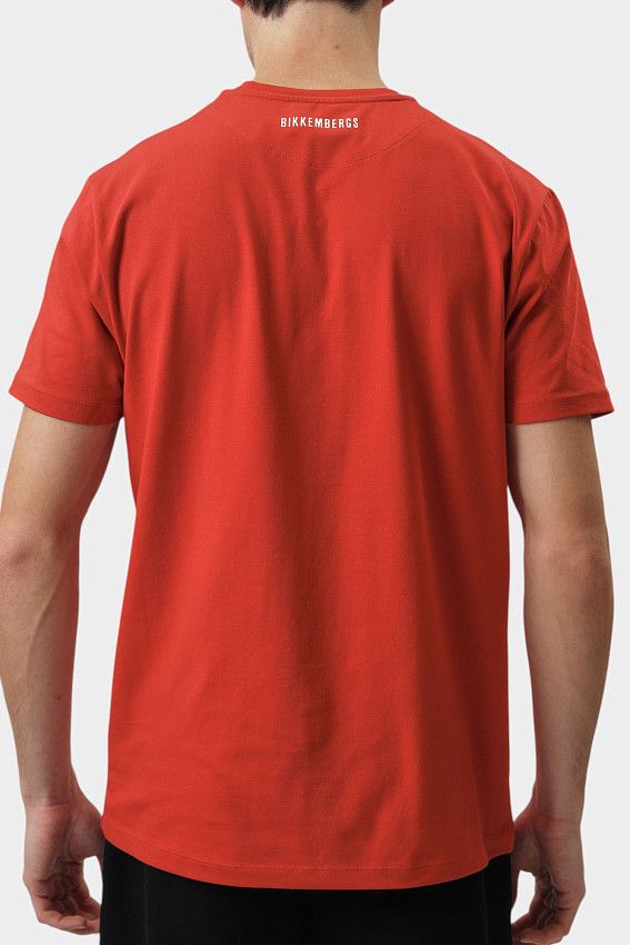 Футболка Bikkembergs Оранжевый