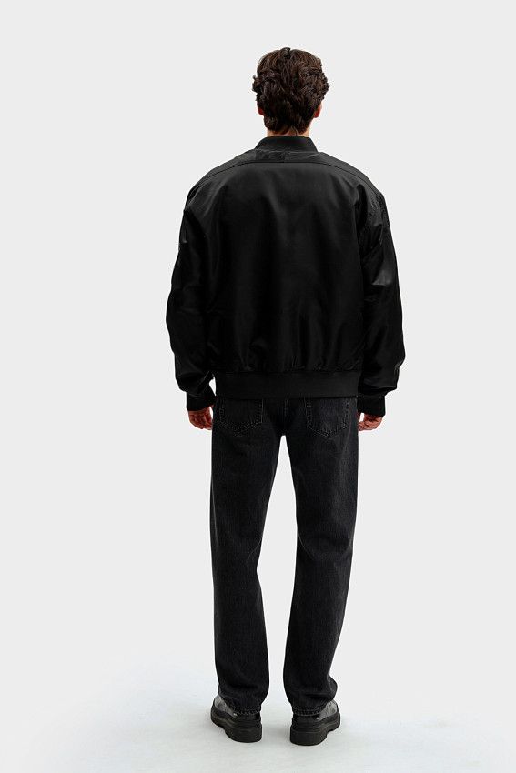 Бомбер Calvin Klein Jeans Черный