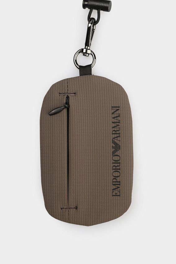 Сумка поясная Emporio Armani Коричневый