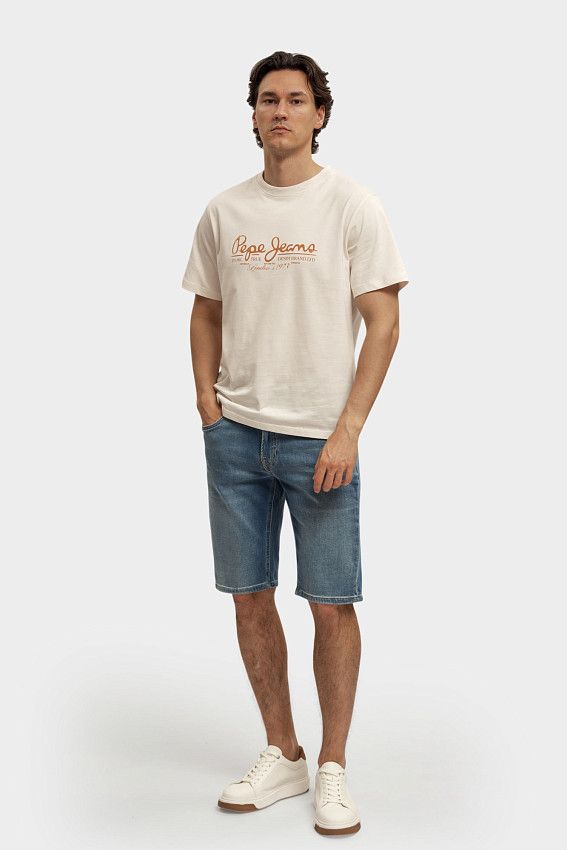 Шорты джинсовые Pepe Jeans Синий