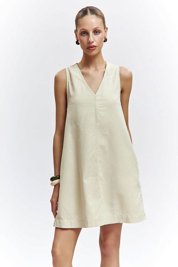 Платье Van Mich Бежевый