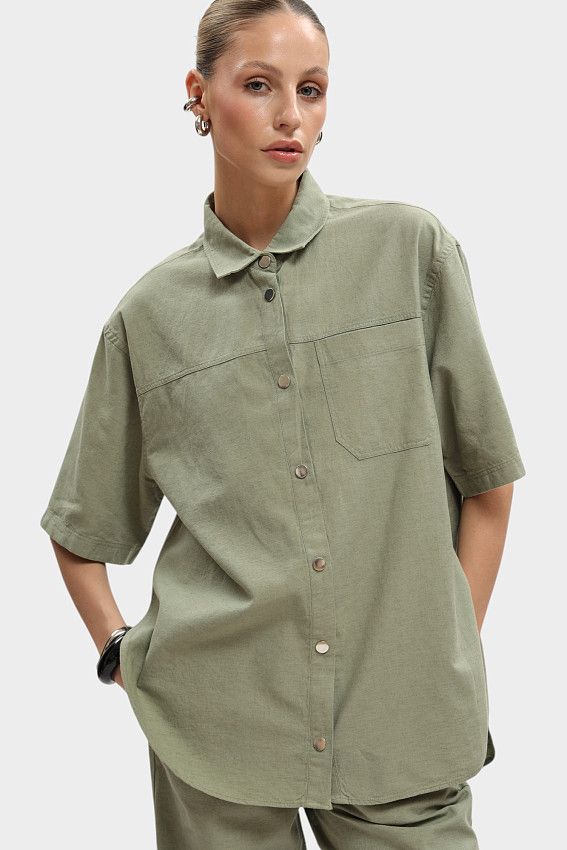 Блузка Inspirit Зеленый