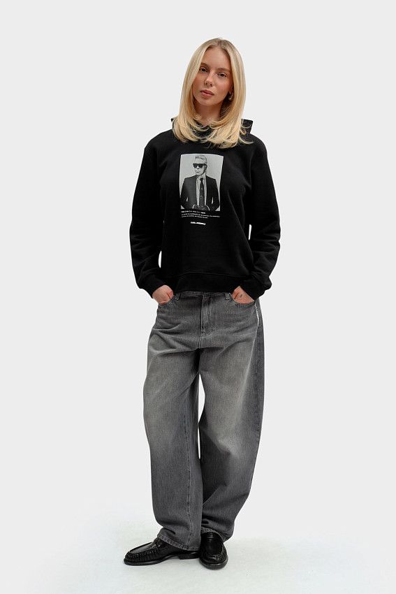 Худи Karl Lagerfeld Черный