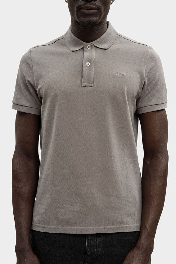 Поло Geox Серый