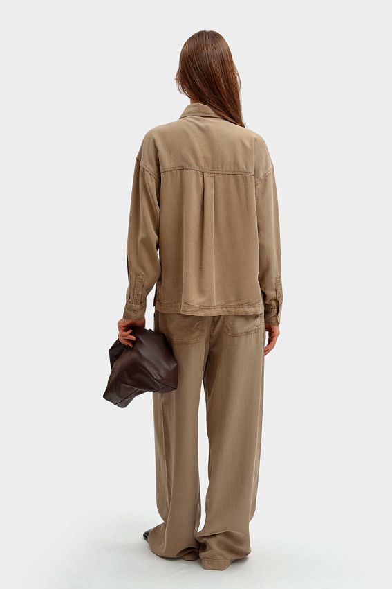 Брюки Mustang Бежевый