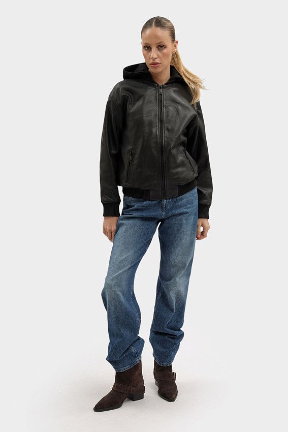 Куртка кожаная Mustang