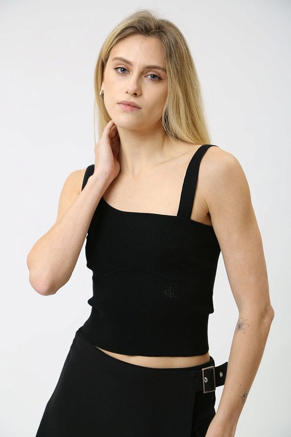 Топ Calvin Klein Jeans Черный