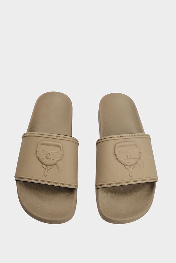 Шлепанцы Karl Lagerfeld Зеленый