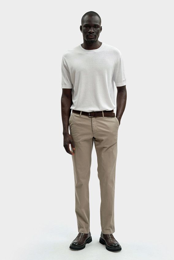 Брюки чиносы Karl Lagerfeld Бежевый