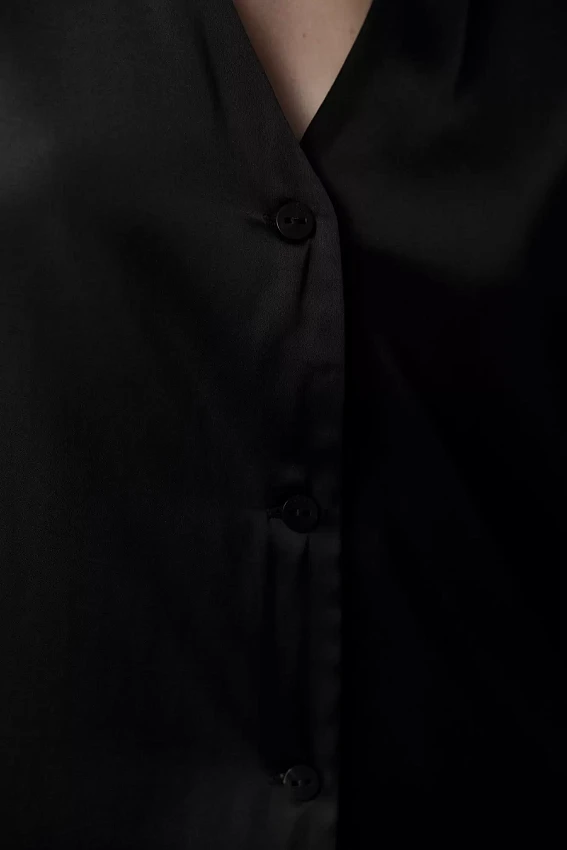 Рубашка с коротким рукавом The Hills Черный