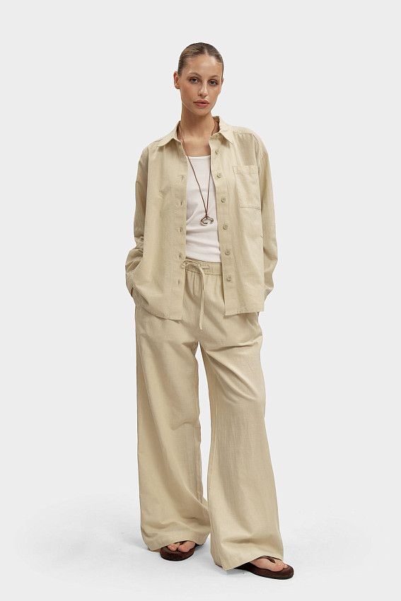 Блузка Mustang Бежевый