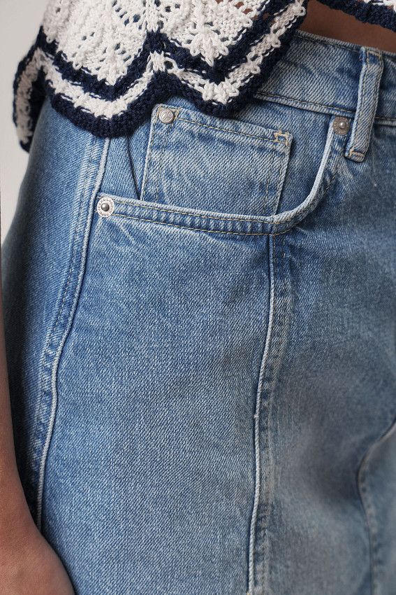 Юбка джинсовая Pepe Jeans Голубой