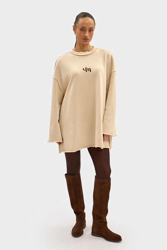 Платье Van Mich Бежевый