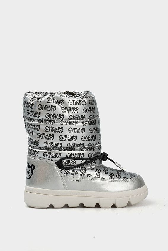 Ботинки Geox Серебряный