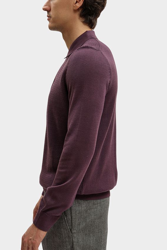 Поло Strellson Фиолетовый