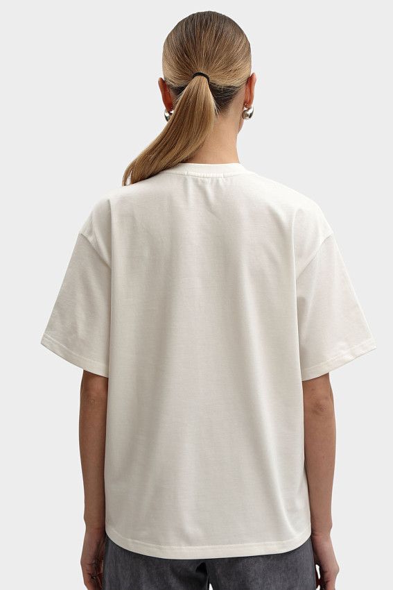 Футболка The Hills Молочный