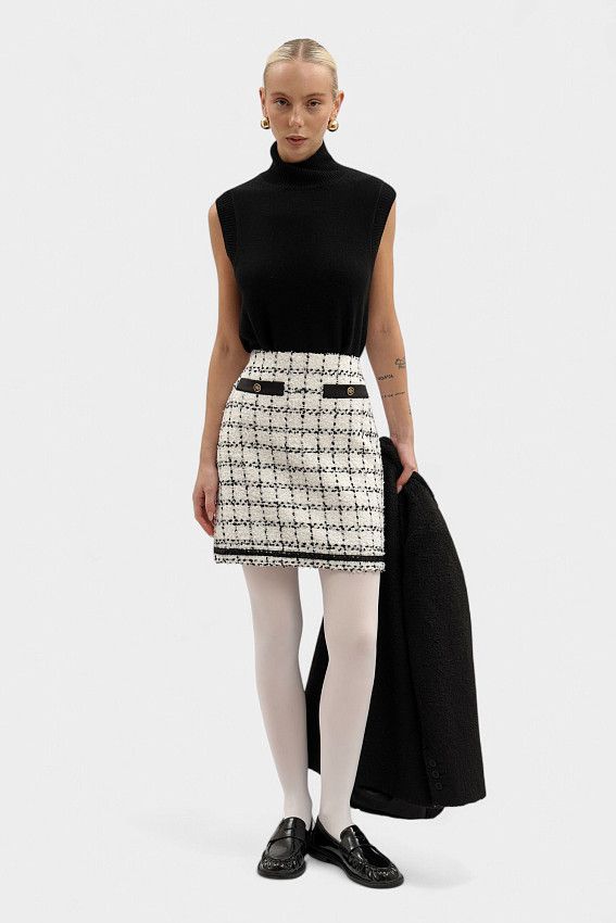 Юбка Karl Lagerfeld Белый