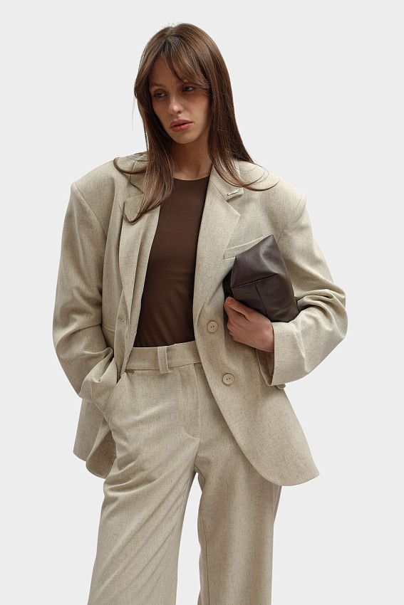 Пиджак The Hills Молочный