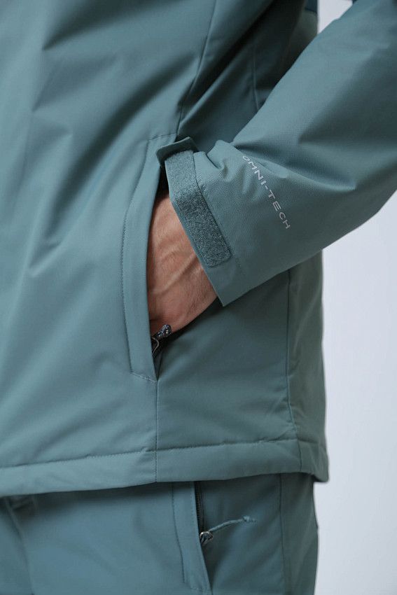 Куртка горнолыжная Columbia Бирюзовый