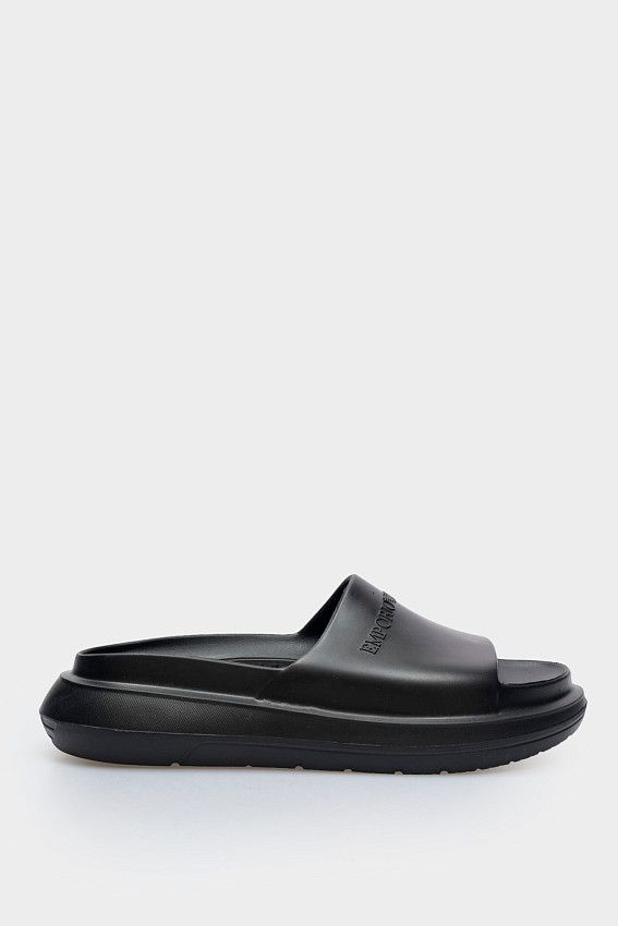Шлепки Emporio Armani Черный