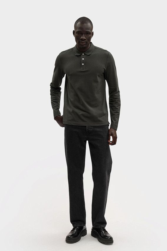 Поло Geox Зеленый