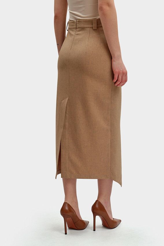 Юбка The Hills Бежевый