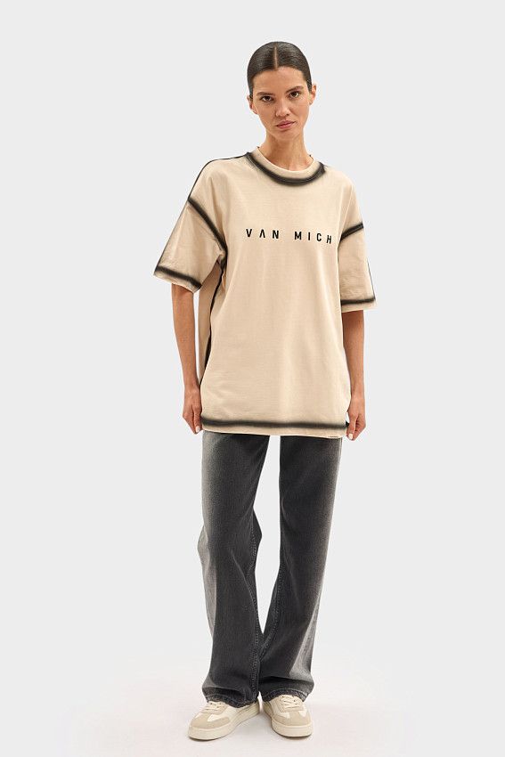 Футболка Van Mich Бежевый