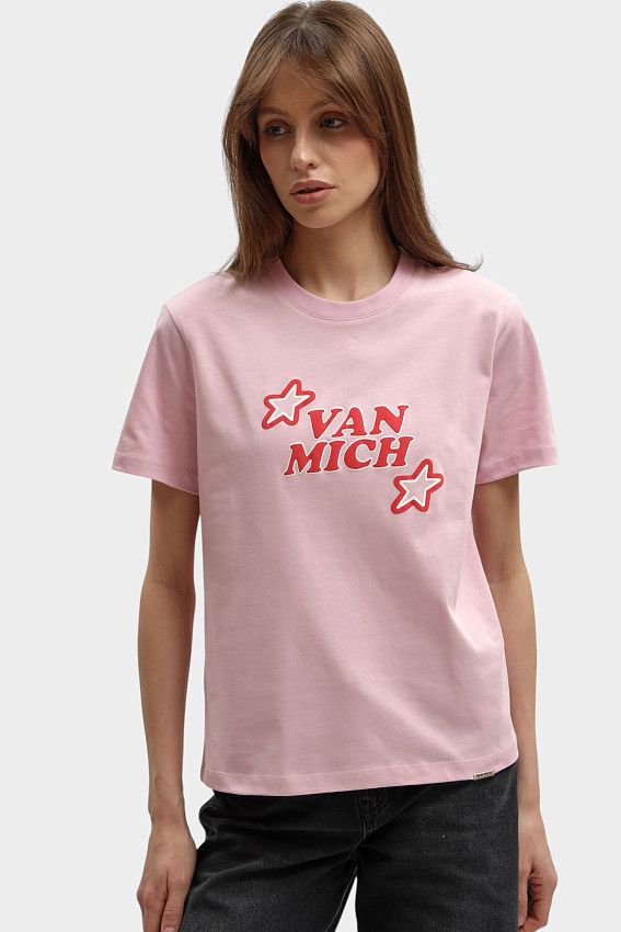 Футболка Van Mich Розовый